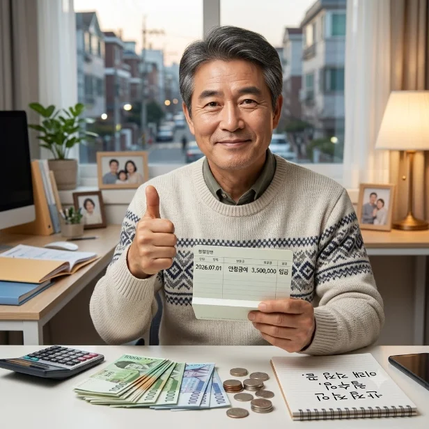 안정적인 월수입을 확인하는 기사